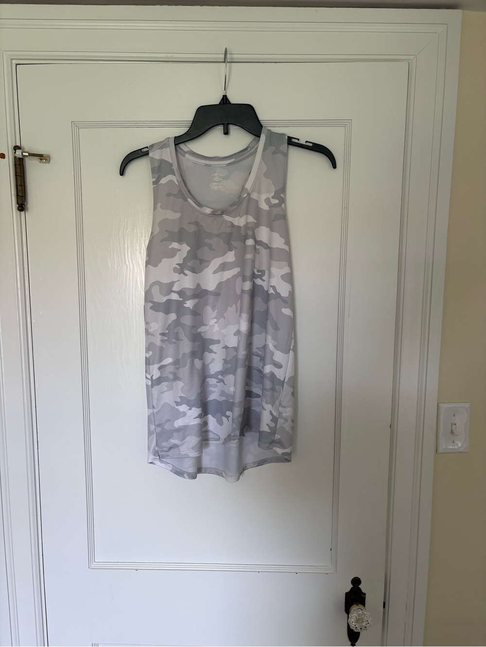 Athletic Works Gray Camo Tank Top